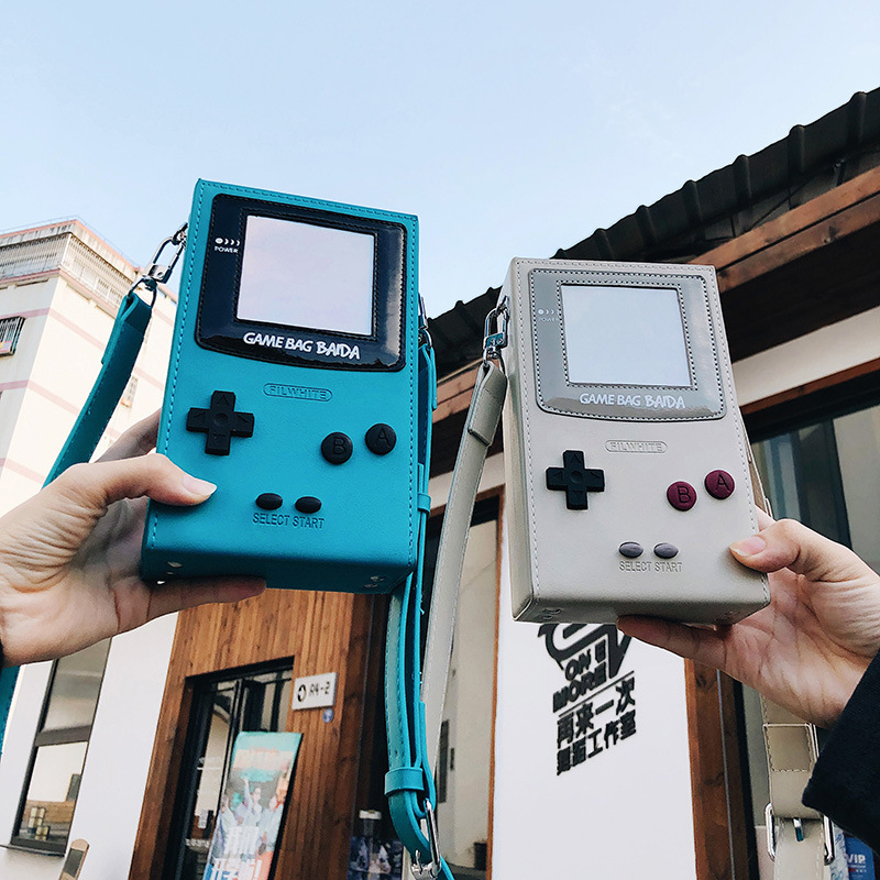 Retro Gaming Nostalgia - Borsa a tracolla mini a forma