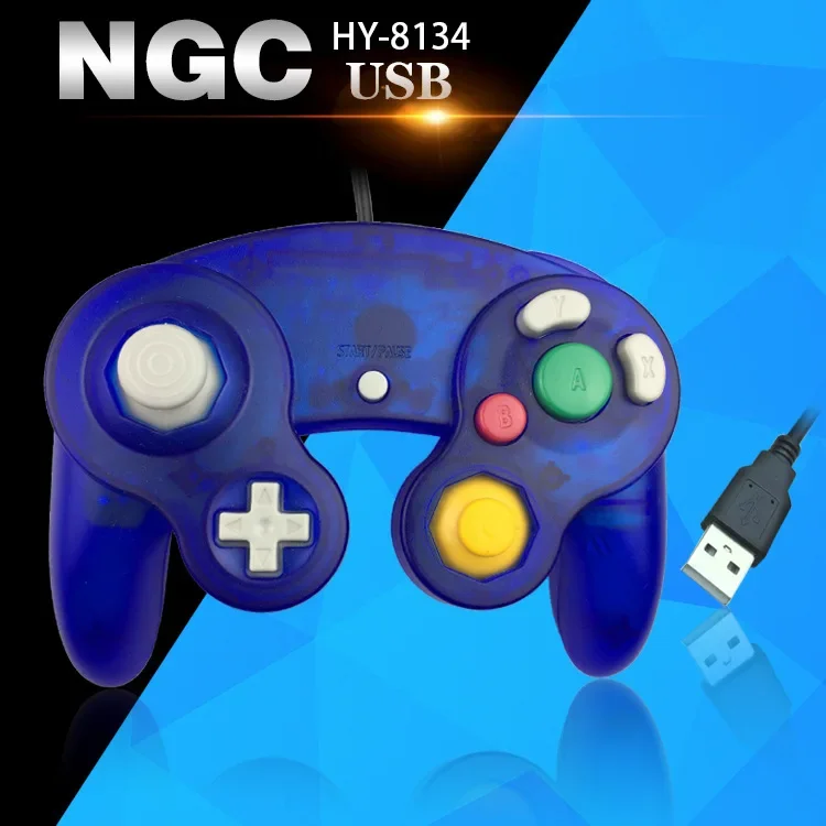 Retro Gaming Joystick - Controller USB con cavo per Gamecube,