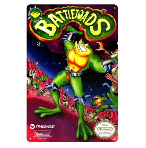 Retro Gaming Pictures - Battletoads NES Retro Video Game -