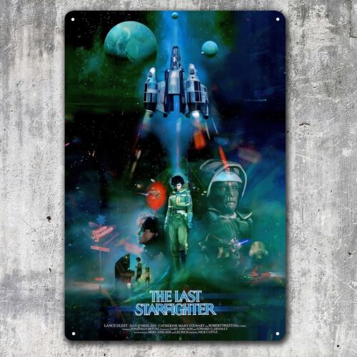Retro Gaming Pictures - Poster in metallo del film The