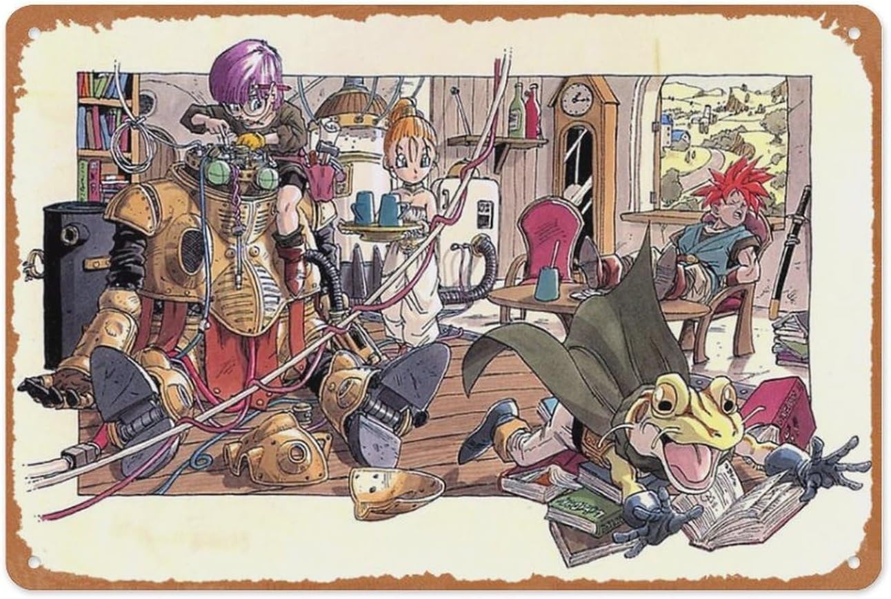 Retro Gaming Kit - Targa in metallo per giochi retrò