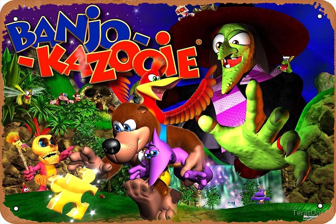 Retro Gaming Pictures - 1p, Insegna Decorativa da Parete -