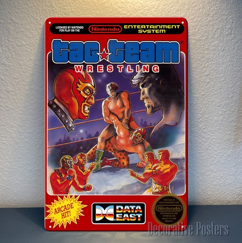 Retro Gaming Pictures - Y1, Poster in metallo del videogioco