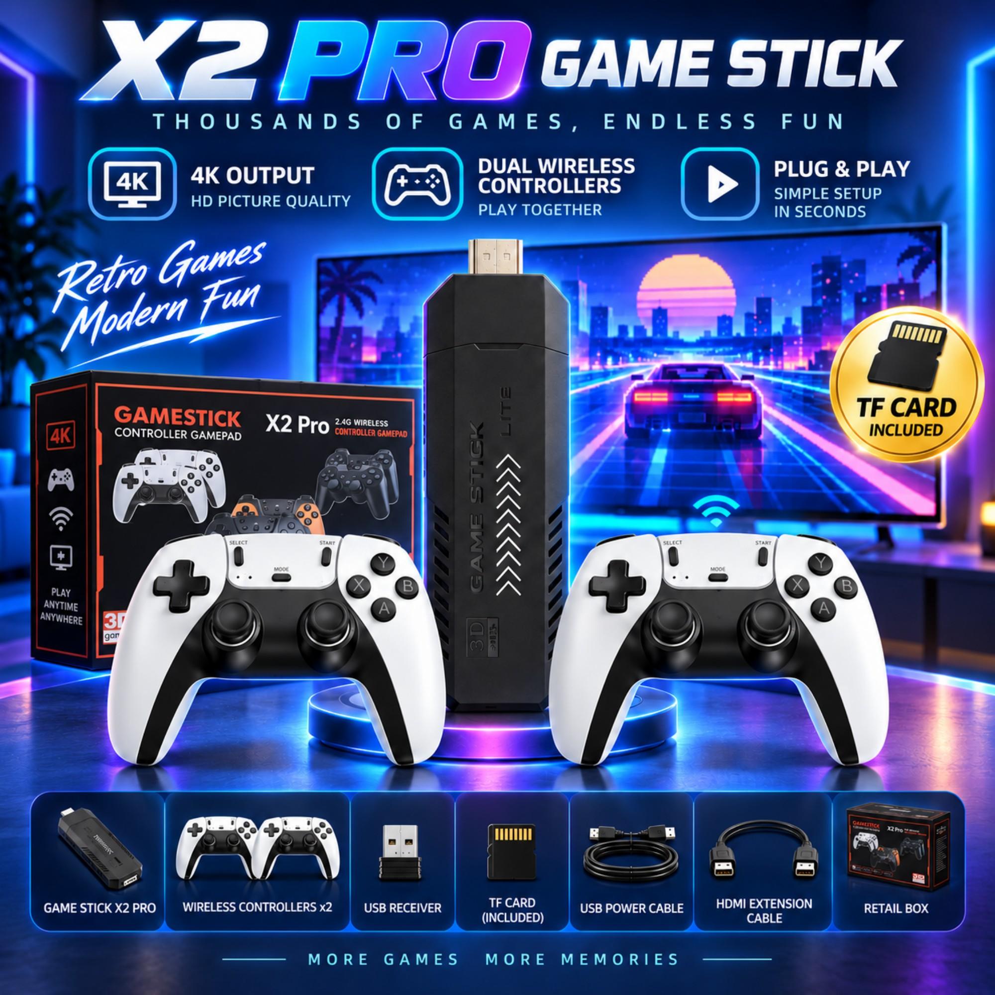 Console per videogiochi X2 PRO - Retro Gaming X2 recensione e prezzo