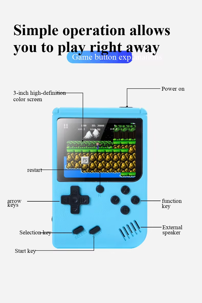 Console di gioco portatile ret - Retro Gaming On recensione e prezzo