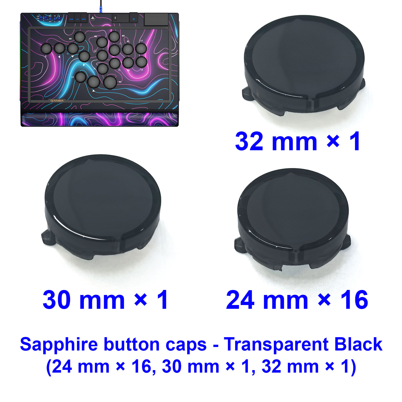 QANBA SAPPHIRE S1 Cappucci per - Arcade Stick Joystick recensione e prezzo