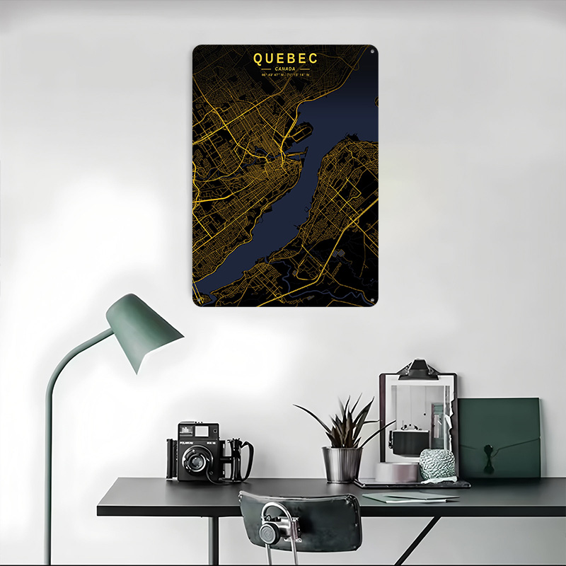 Poster della Mappa d'Oro del Q - Retro Gaming Quebec recensione e prezzo