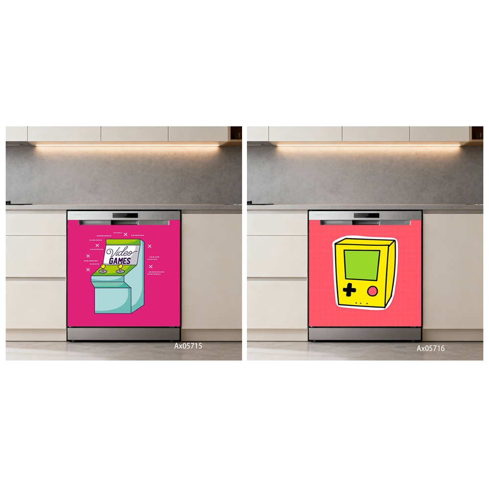 Adesivo per Porta Lavastovigli - Retro Gaming Kit recensione e prezzo
