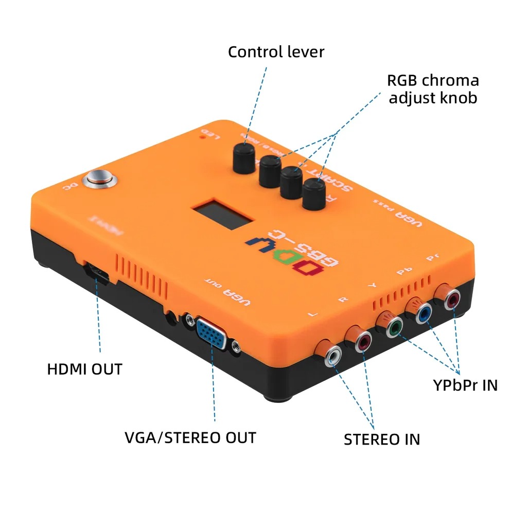 Adattatore AIO ODV-GBS-C OSSC  - Retro Gaming Zone recensione e prezzo