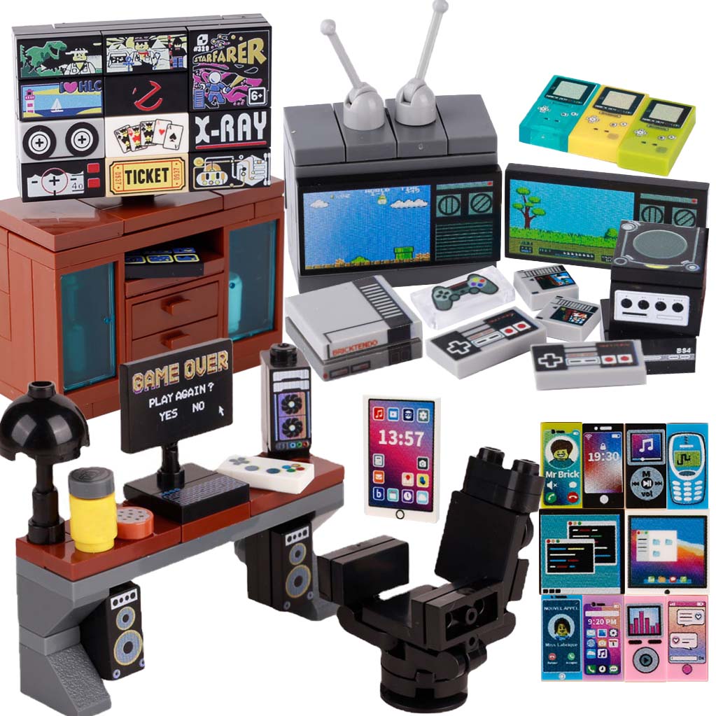 MOC Console di gioco Modello d - Retro Gaming Lego recensione e prezzo