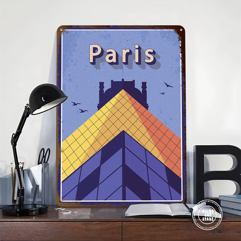 Poster in Metallo 'Viaggio a P - Retro Gaming Paris recensione e prezzo