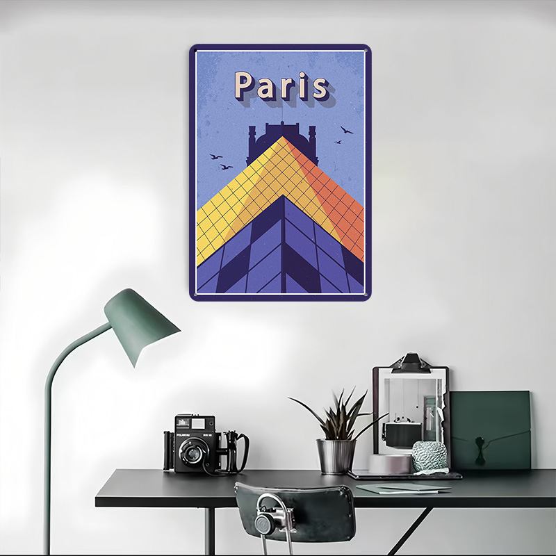 Poster in Metallo 'Viaggio a P - Retro Gaming Paris recensione e prezzo
